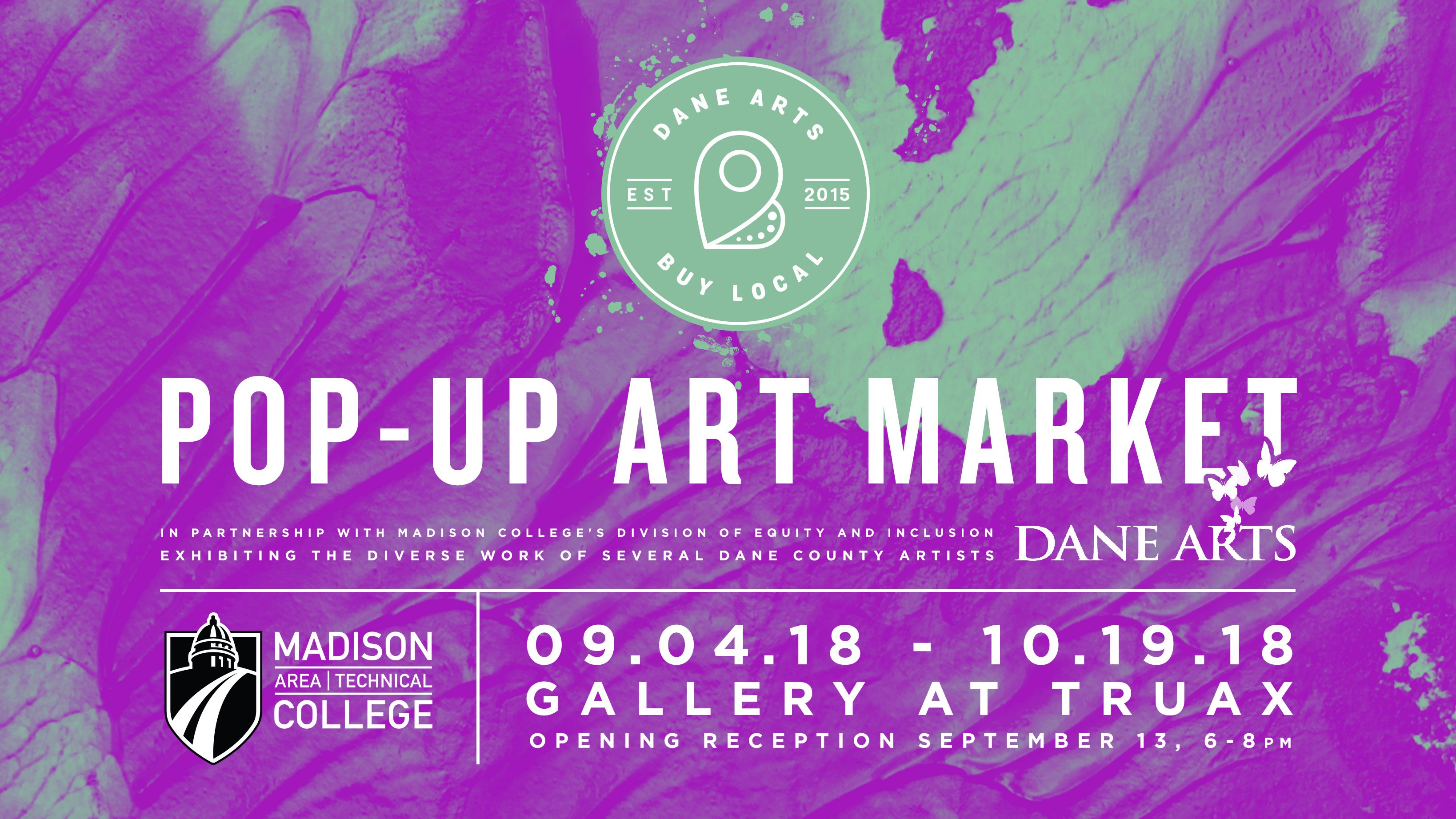 Dane Arts Buy Local (DABL) Pop Up Market at Gallery at Truax Snowforest